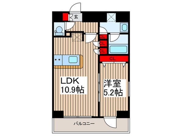 アーバンパーク浅草Ⅱの物件間取画像